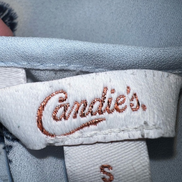 Candies Feather And Lace Tank Top - Picture 7 of 10